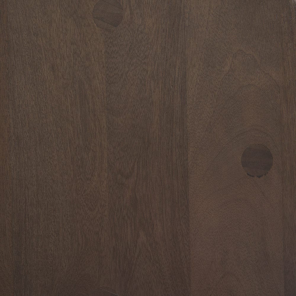 Mercana - Weldon Dark Brown Wood w/ Matte Black Metal Counter Stool - 71037 view 8