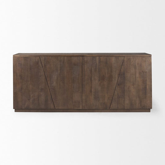 Mercana - West 82.0L x 18.0W x 34.0H Wooden Angular Sideboard - 69872 view 2