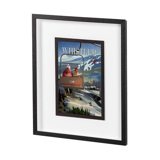Mercana - Whistler Go Canada M by Mercana Studio a Framed Art Print Matted under Glass - 13773 view 2
