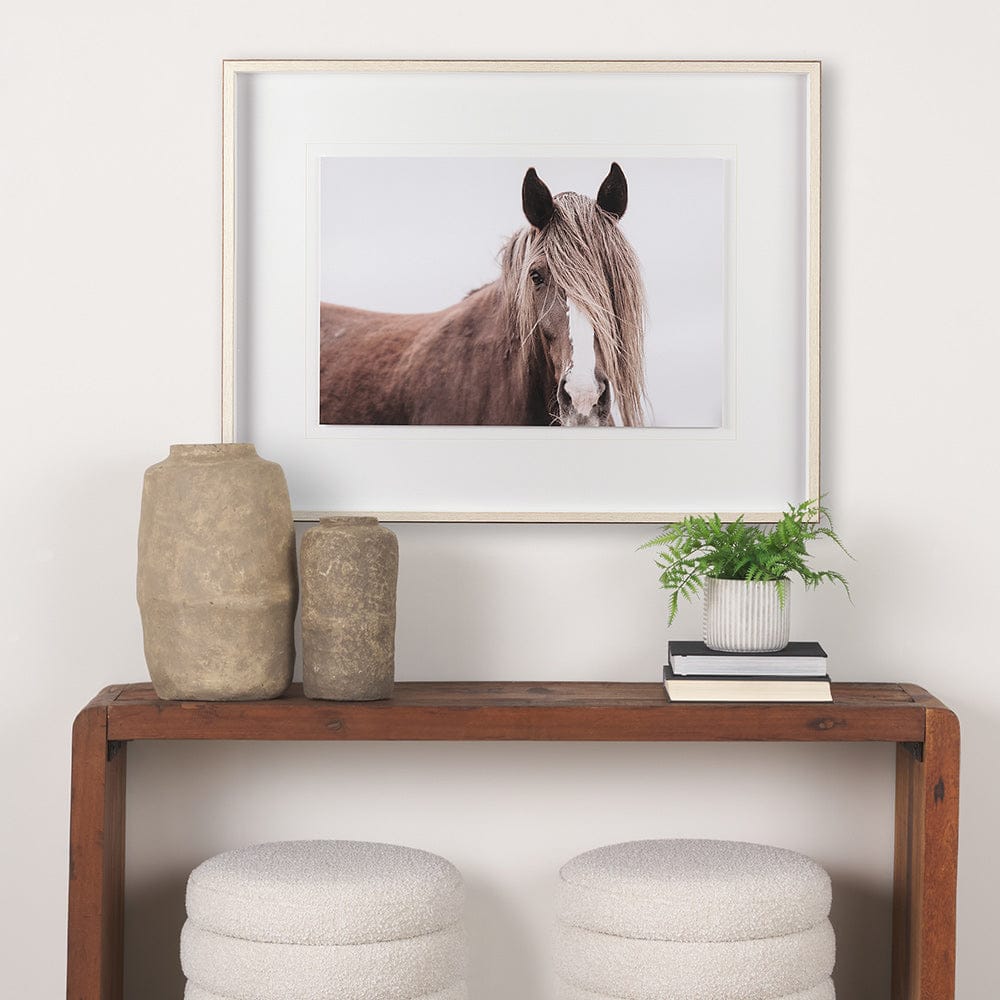 Mercana - Wild Mane by Mercana Studio a Framed Art Print Matted under Glass - 11353 view 8