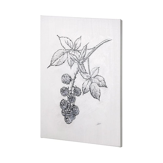 Mercana - Wildberry Collection Blackberry by Ariana a Hand Embellished Textured Canvas - 102012-L view 2