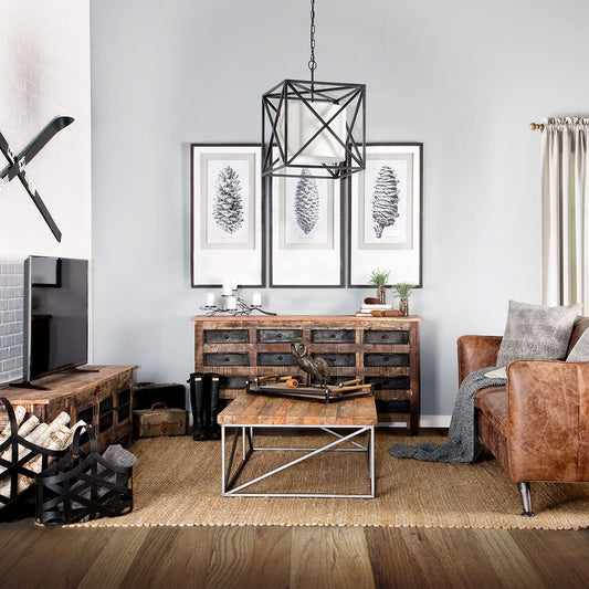 Mercana - Wilton II Reclaimed Wood and Metal Media Console - 67739 view 2