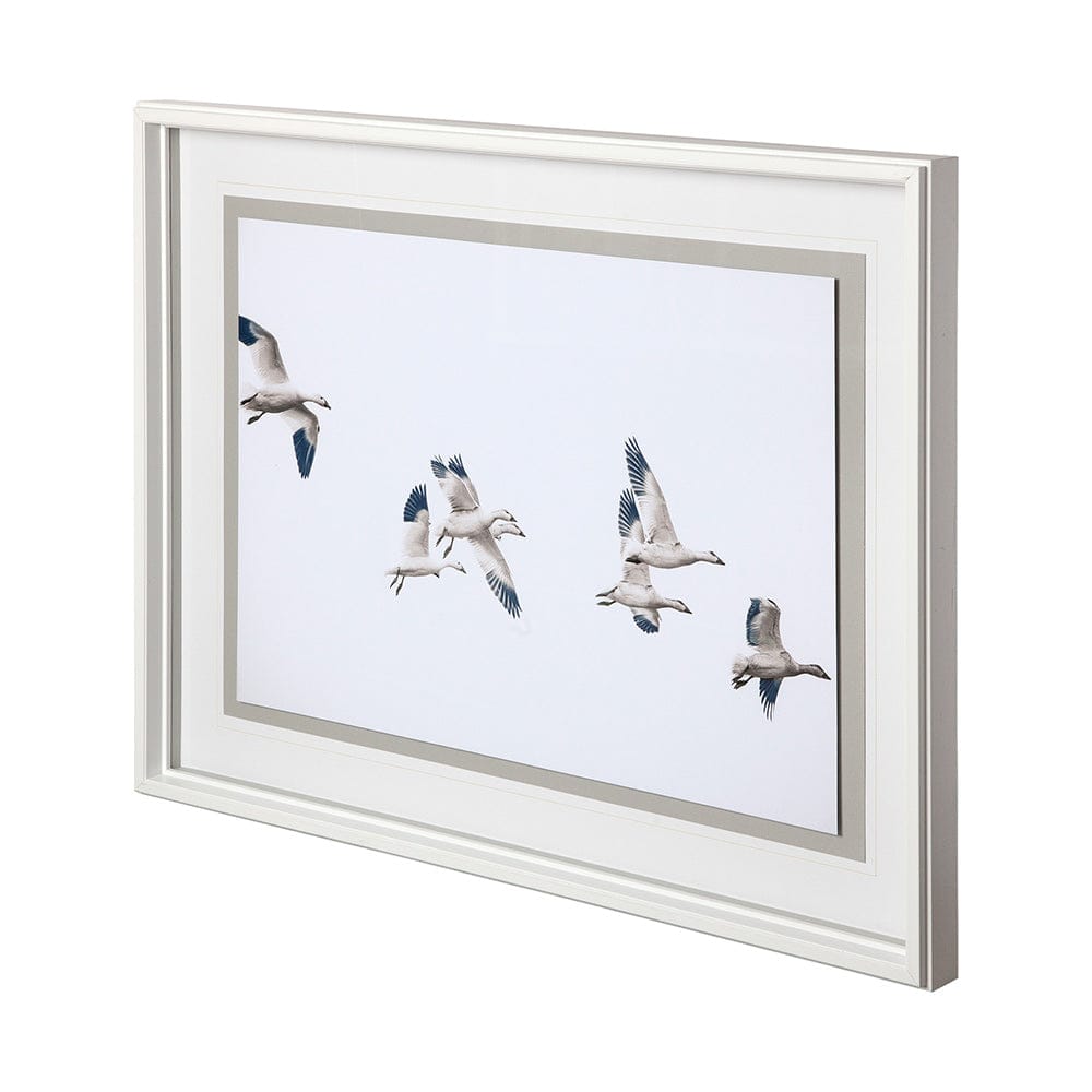 Mercana - Winged Migration by Nancy Crowell a Framed Art Print Matted under Glass - 12068 view 1