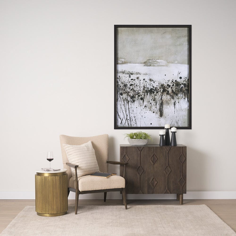 Mercana - Winter Day I by Mercana Studio a Hand Embellished Textured Framed Art Print - 15177 view 8