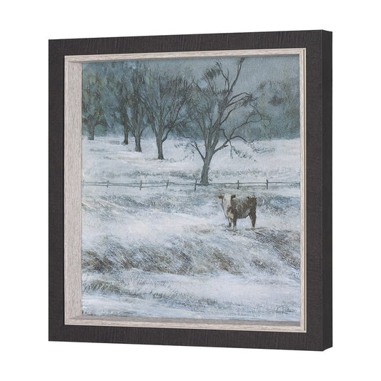 Mercana - Winter On The Farm III by Mercana Studio a Hand Embellished Framed Art Print - 15600 view 2