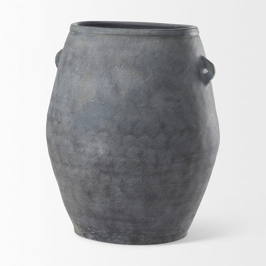 Mercana - Zuma 27.2L x 20.5W x 31.9H Dark Gray Ceramic Floor Vase - 69798_CLOSEOUT view 2