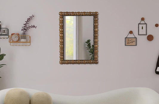 Meridian Furniture - Aubrey Brown Mirror - 437Brown-36M veiw 2