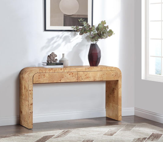 Meridian Furniture - Cresthill Natural Ash Console Table - 269-S veiw 2