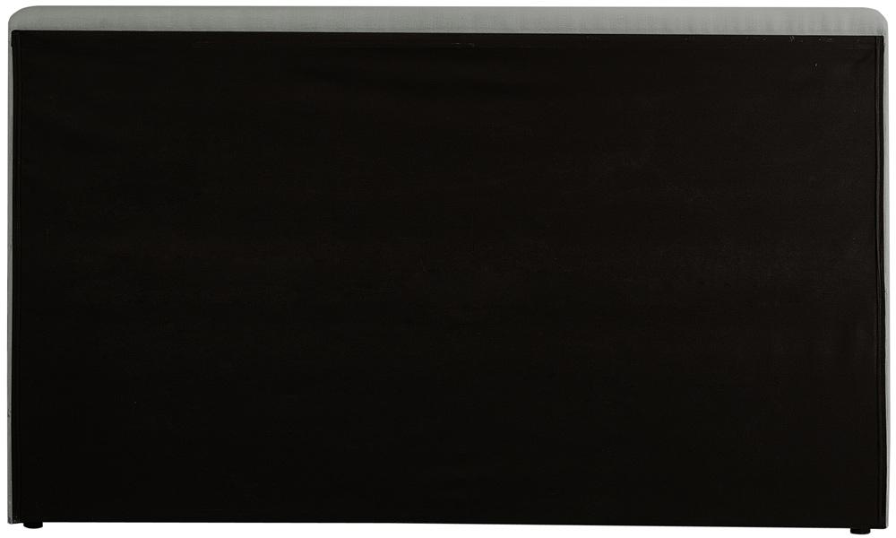 Meridian Furniture - Devin Grey Linen Textured Fabric Queen Bed - DevinGrey-Q veiw 6