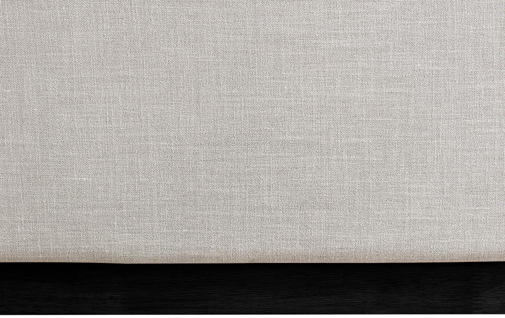 Meridian Furniture - Flynn Beige Linen Textured Fabric Twin Bed - FlynnBeige-T veiw 7