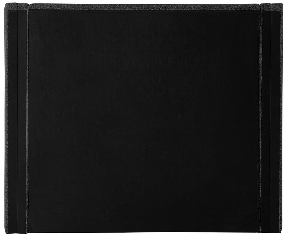 Meridian Furniture - Halton Black Boucle Fabric King Bed - HaltonBlack-K veiw 6