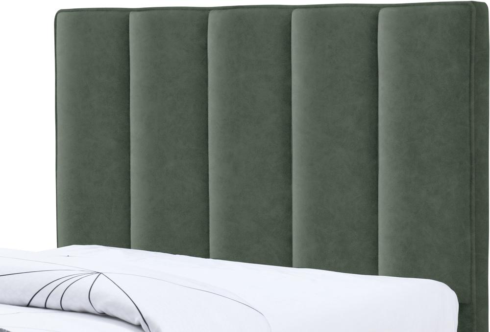 Meridian Furniture - Hudson Green Vegan Leather Twin Trundle Bed - HudsonGreen-T veiw 7
