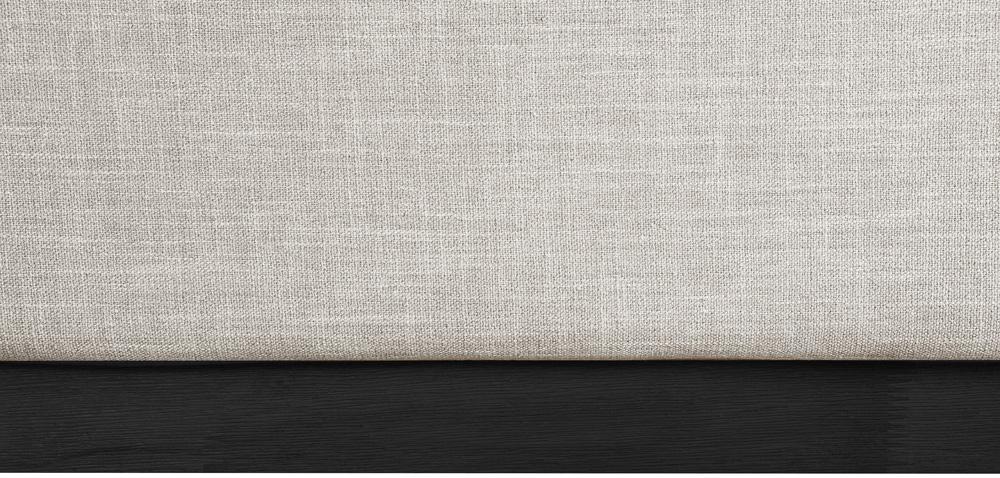 Meridian Furniture - Logan Beige Linen Textured Fabric King Bed - LoganBeige-K veiw 7
