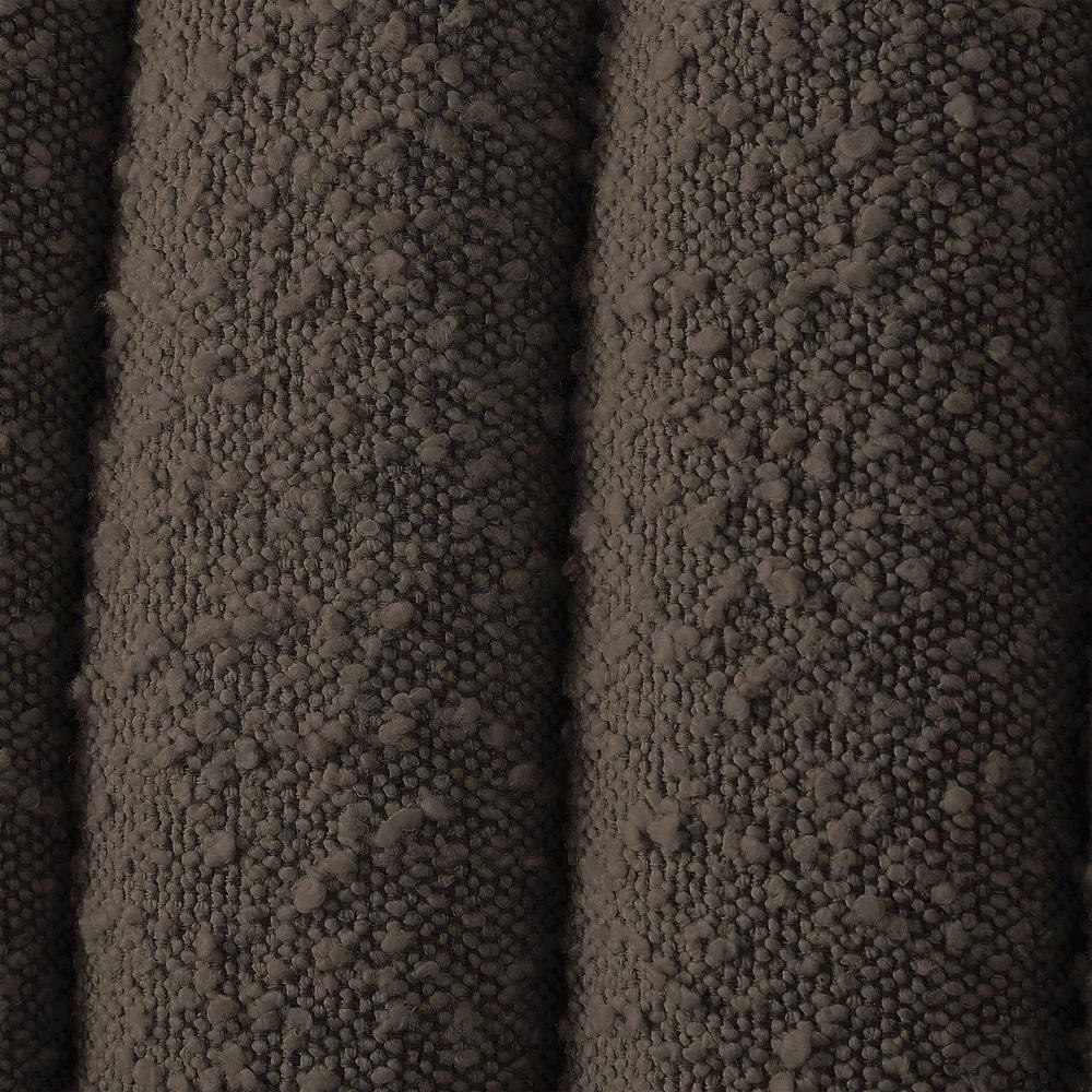 Meridian Furniture - Nash Brown Boucle Fabric Queen Bed - NashBrown-Q veiw 7
