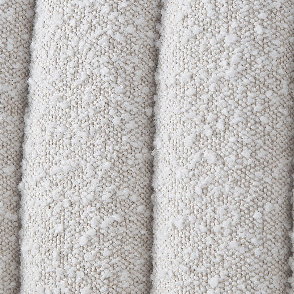 Meridian Furniture - Nash Cream Boucle Fabric Queen Bed - NashCream-Q veiw 7