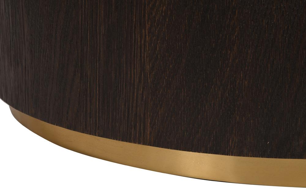 Meridian Furniture - Nile Brown Oak Coffee Table - 218-C veiw 6