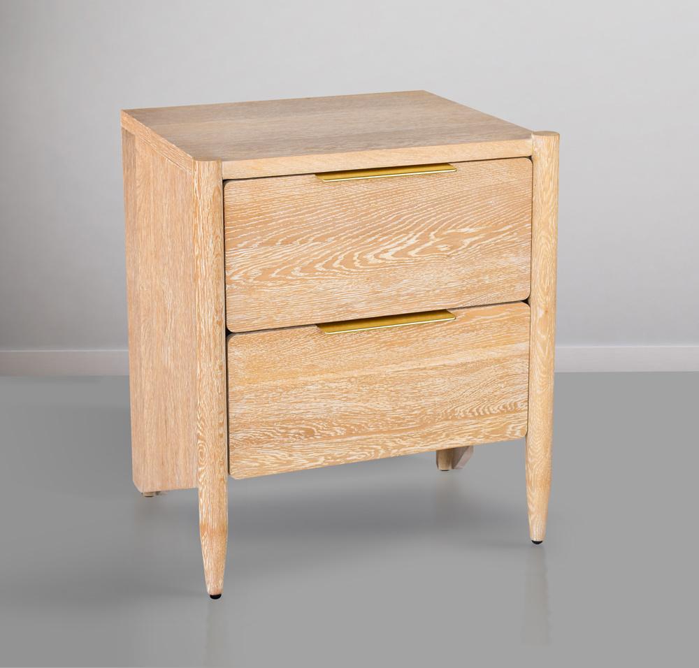 Meridian Furniture - Oakwood White Oak Night Stand - 860-NS veiw 3