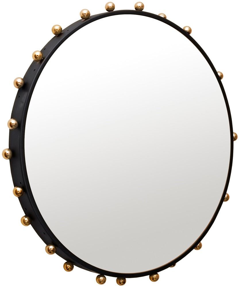 Meridian Furniture - Raven Black / Gold Mirror - 457-M veiw 3