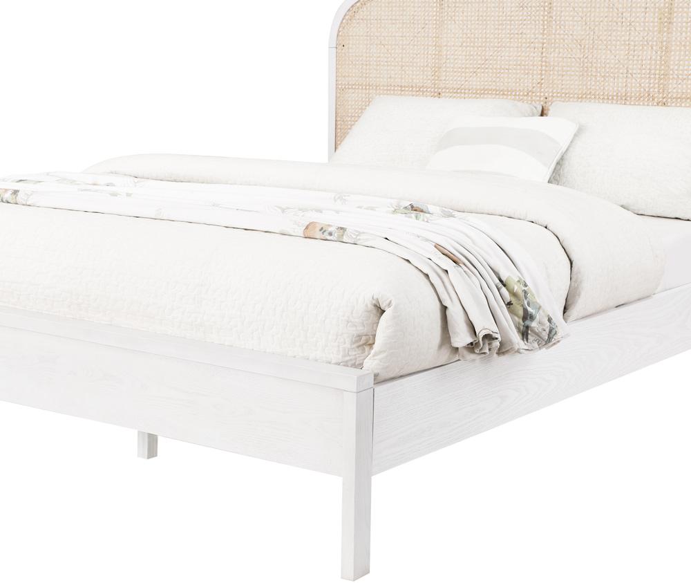 Meridian Furniture - Siena White Ash Wood King Bed - SienaWhite-K veiw 6