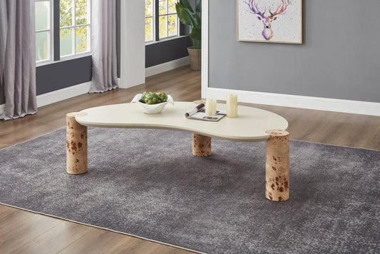 Meridian Furniture - Thor Burl Coffee Table - 99036-CT veiw 2