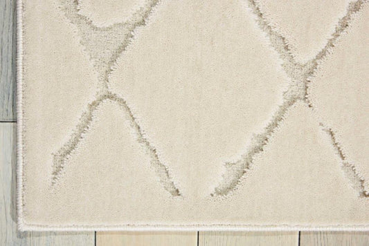 Michael Amini - Gleam Area Rug - 93in x 129in Ivory - MA601-841491107652 - CLOSEOUT veiw 2