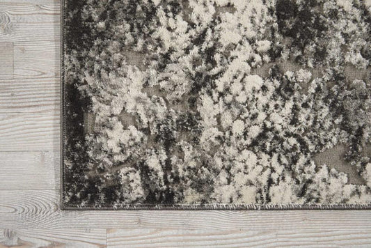 Michael Amini - Gleam Runner Area Rug - 22in x 76in Ash - MA603-841491107874 - CLOSEOUT veiw 2