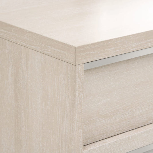 MODERNhome - Dolce Vita 3 Drawer Chest, Seashell Beechwood - MD3TC3DC view 2