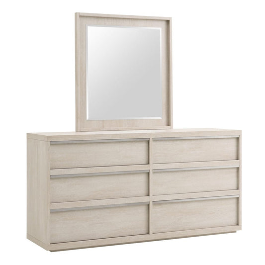 MODERNhome - Dolce Vita Mirror, Seashell Beechwood - MD3TCMIR view 2