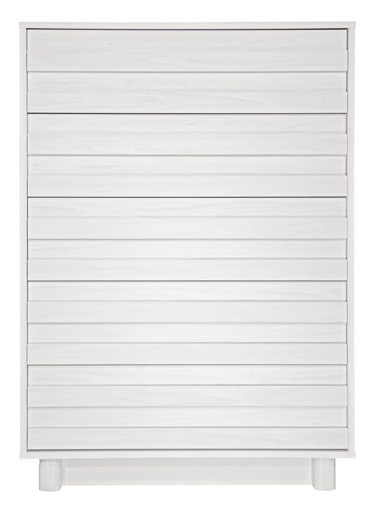 MODERNhome - Metropole 5 Drawer Chest, Mocca White - PF2TC5DCN view 3