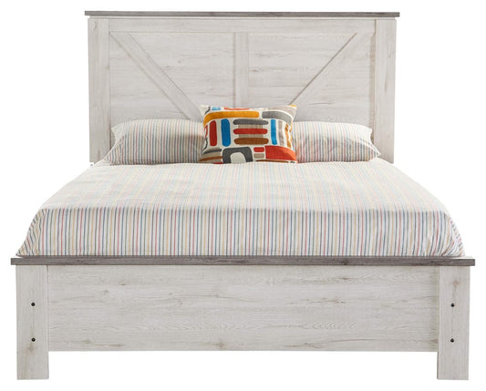 MODERNhome - Mobela King Bed, Bartex Two-Tone view 2