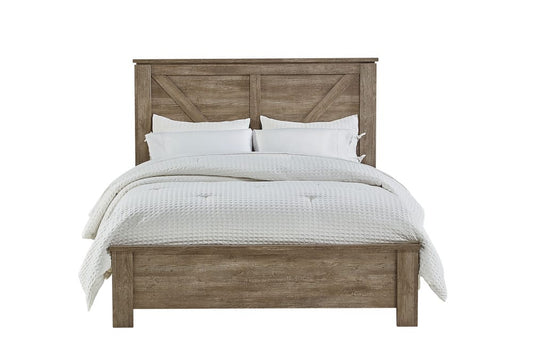 MODERNhome - Mobela Queen Bed, Colorado Pine view 2