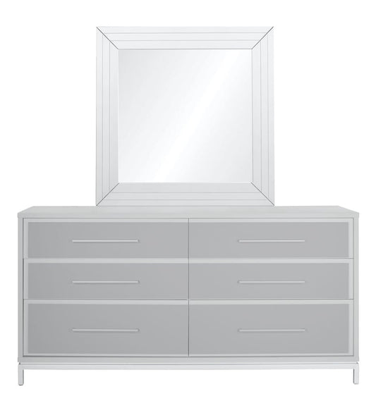 MODERNhome - Quadroma Mirror, Tortora/Grey - OROTCMIR view 2