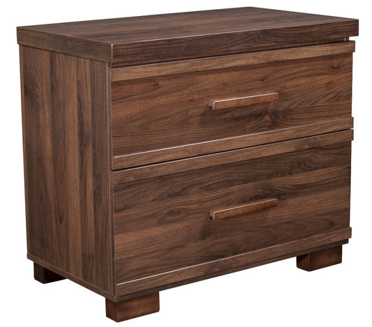 MODERNhome - Rustica Nightstand, American Walnut - BG3TCNTB view 2