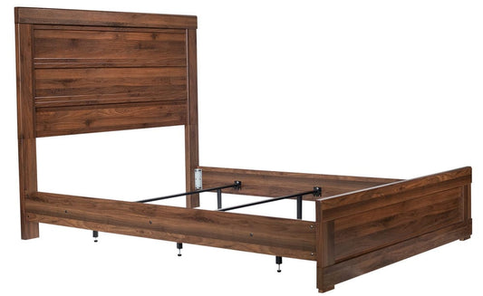 MODERNhome - Rustica Queen Bed, American Walnut view 2