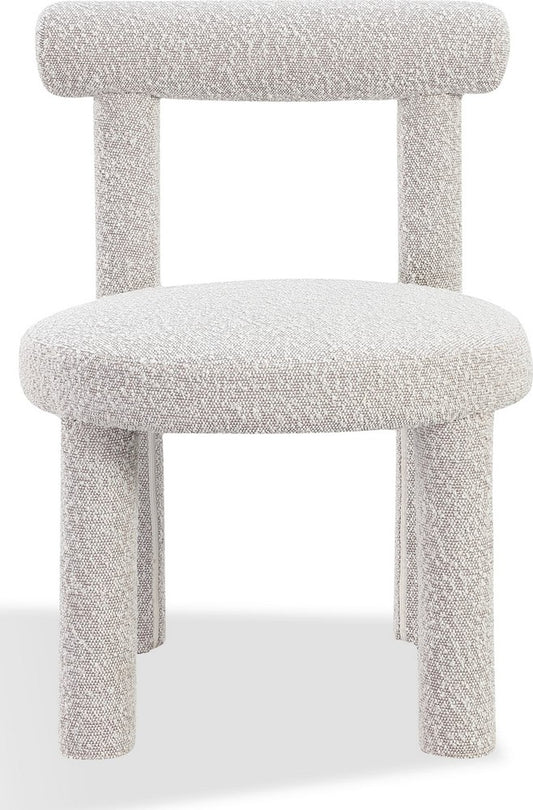 Modus Furniture - Addison Modern Dining Chair in Cotton Ball Boucle Set of 2 - PWNB63A_2 view 2