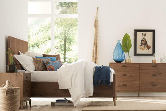 Modus Furniture - Adler Six Drawer Dresser in Natural Walnut - 8N1682 veiw 2