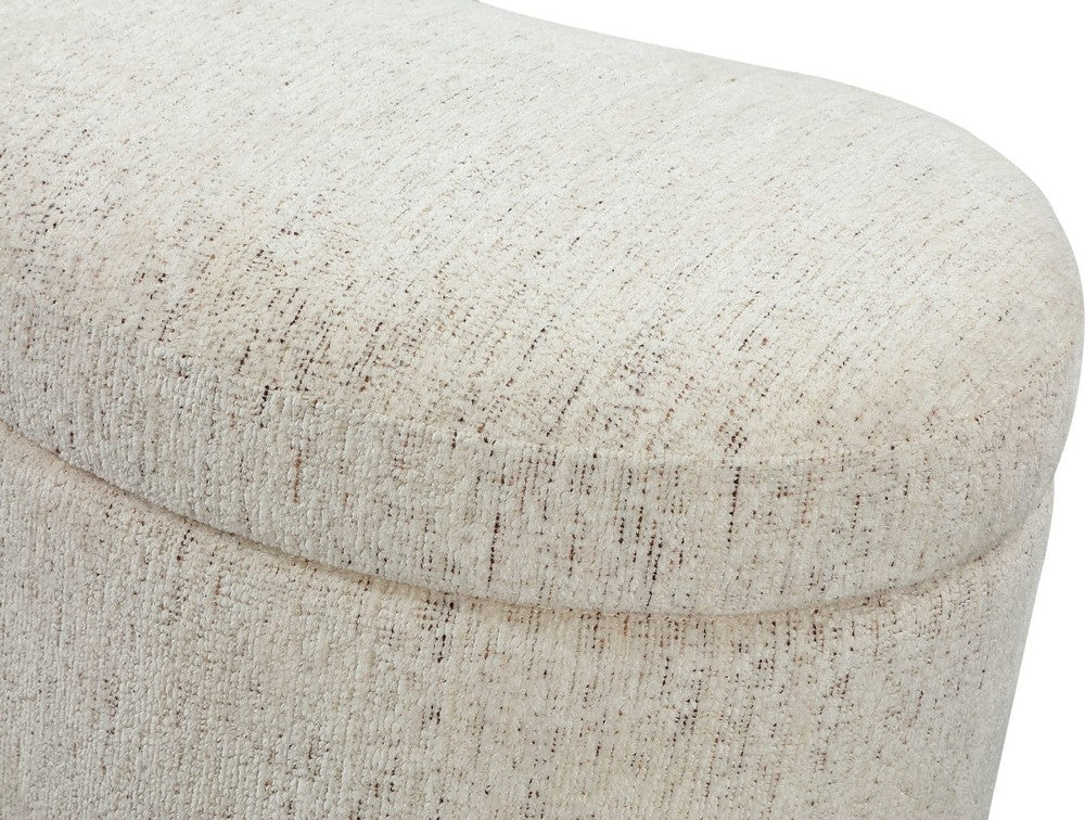 Modus Furniture - Afra Fully Upholstered Storage Ottoman in Chinchilla - UVZC88 view 6