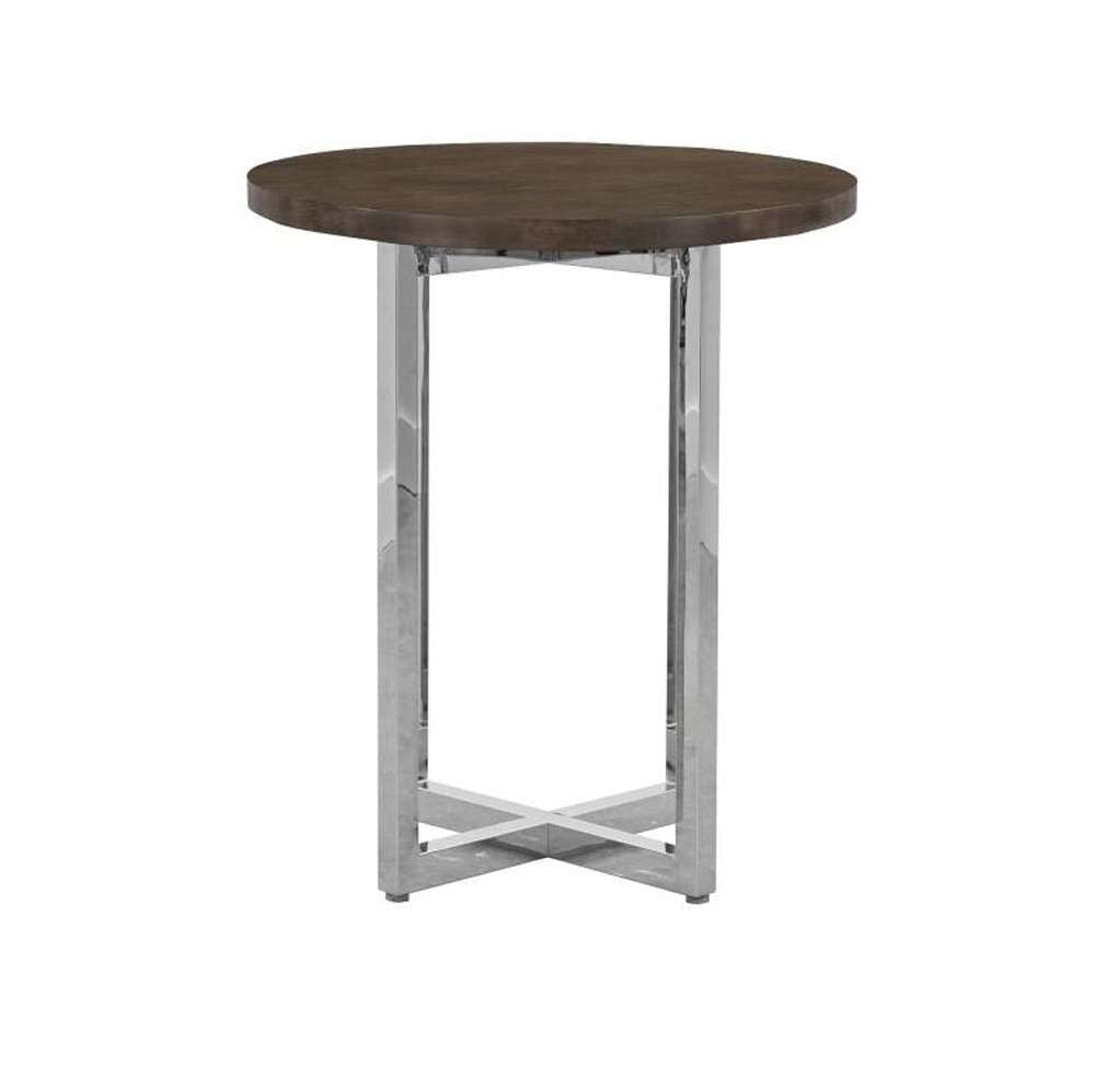 Modus Furniture - Amalfi 32in Round Bar Table - Wood - 1AJ5633W_CLOSEOUT veiw 2