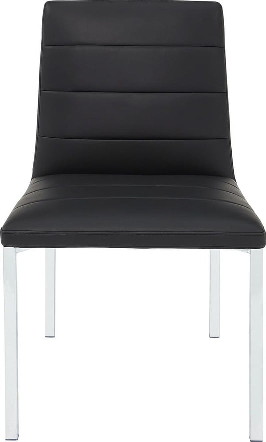 Modus Furniture - Amalfi Mtl Bck Chr - Soot/Chrm Set of 2 - 1AZV66M_2 view 2