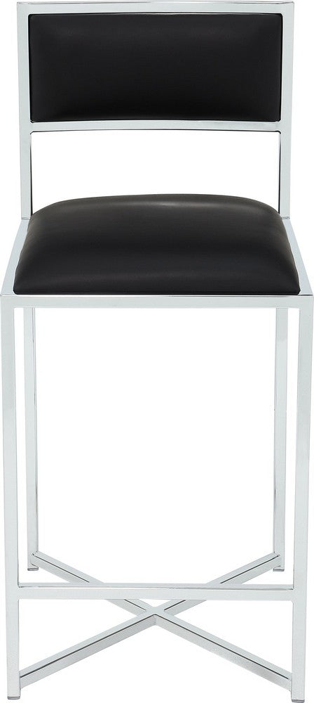 Modus Furniture - Amalfi X Bse Ct Stl - Soot/Chrm - 1AZV70X_1 view 2