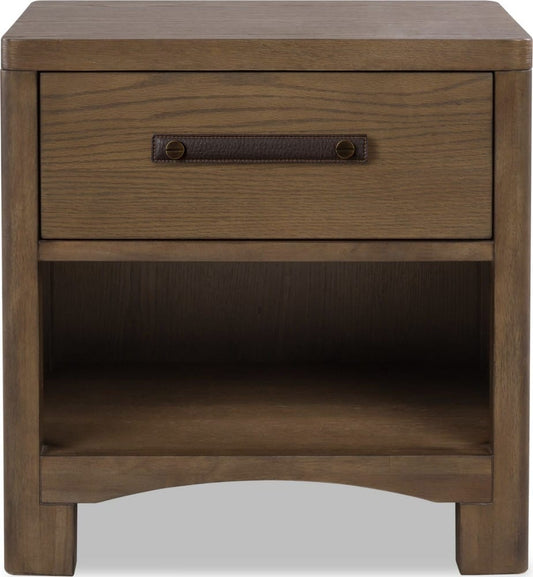 Modus Furniture - Arden 1-Drw NS - Tavern Brown - YK2R81 view 2