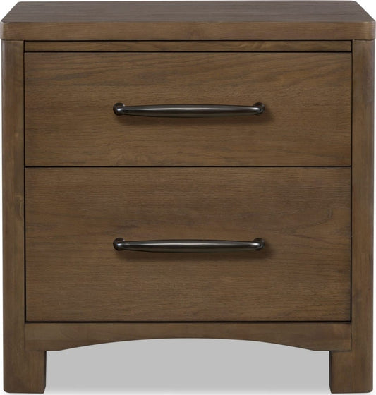 Modus Furniture - Arden 2-Drw NS - Tavern Brown - YK2R81B view 2