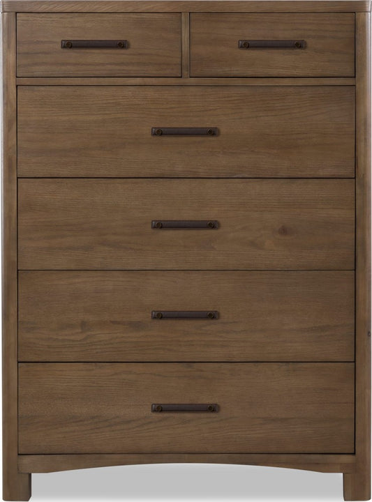 Modus Furniture - Arden 6 Drw Chest - Tvrn Brown - YK2R84 view 2