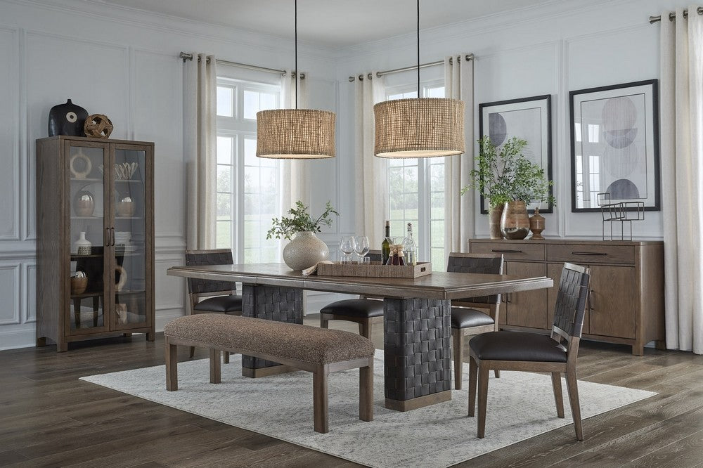 Modus Furniture - Arden Curio Cabinet - Tvn Brwn - YK2R80 view 6
