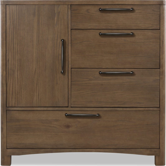 Modus Furniture - Arden Door Chest - Tavrn Brown - YK2R85 view 2