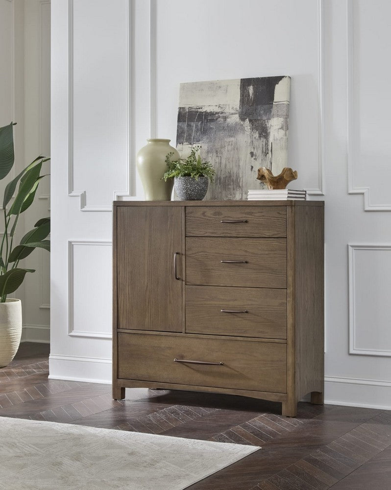 Modus Furniture - Arden Door Chest - Tavrn Brown - YK2R85 view 6