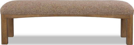 Modus Furniture - Arden Uph Bench - Mlt Grn/T Bn - YK2R65B1 view 2