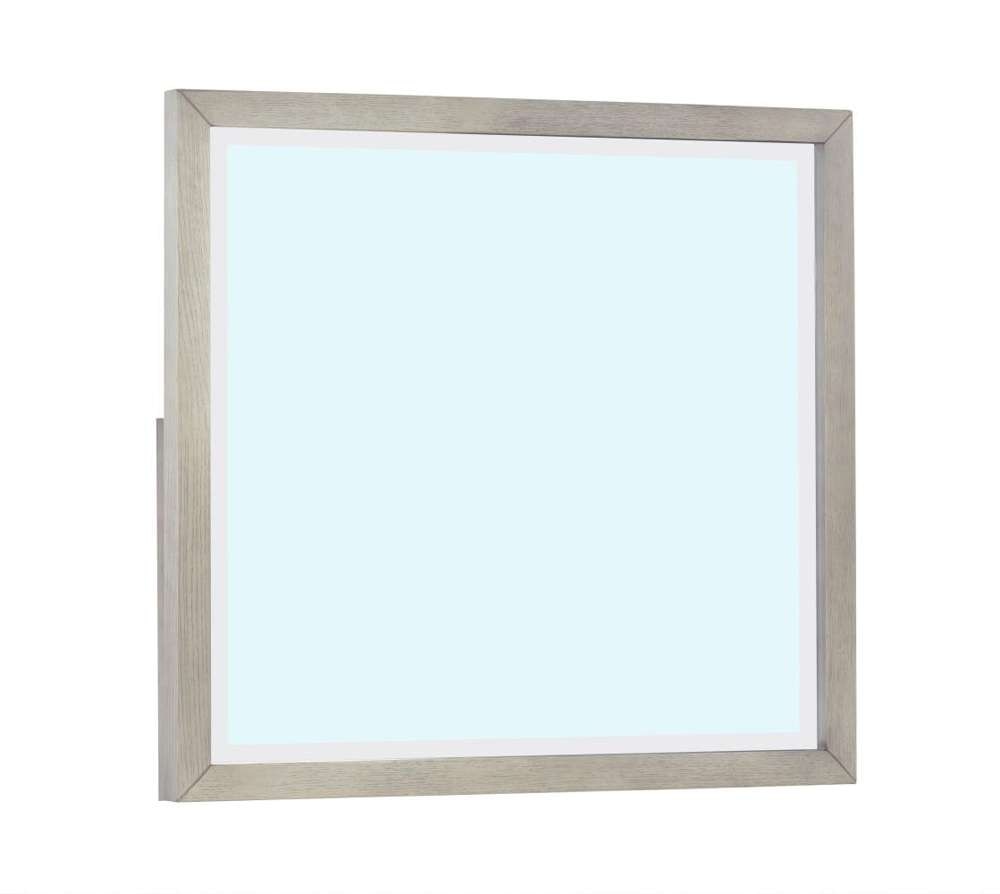 Modus Furniture - Argento Dresser Mirror in Misty Grey - 9DM883 veiw 3