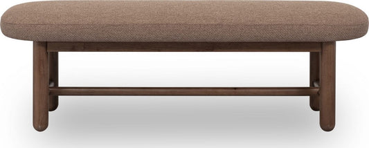 Modus Furniture - Astor Ovl Uph Bnch - Wt Bd/Clt - VW2C65BO view 2