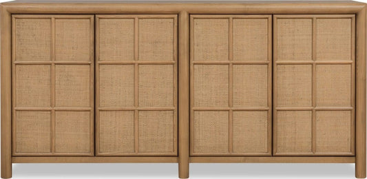 Modus Furniture - Barton Strg Cabinet - Frappe - XG3D30 view 2